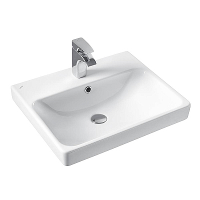 Раковина SANTEK Адриана 55 мебельная белый (WH501620) 400_400_2898724